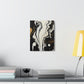 Gold Splash Galaxy. - Canvas