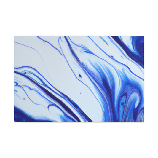 Aqua Sky. - Canvas