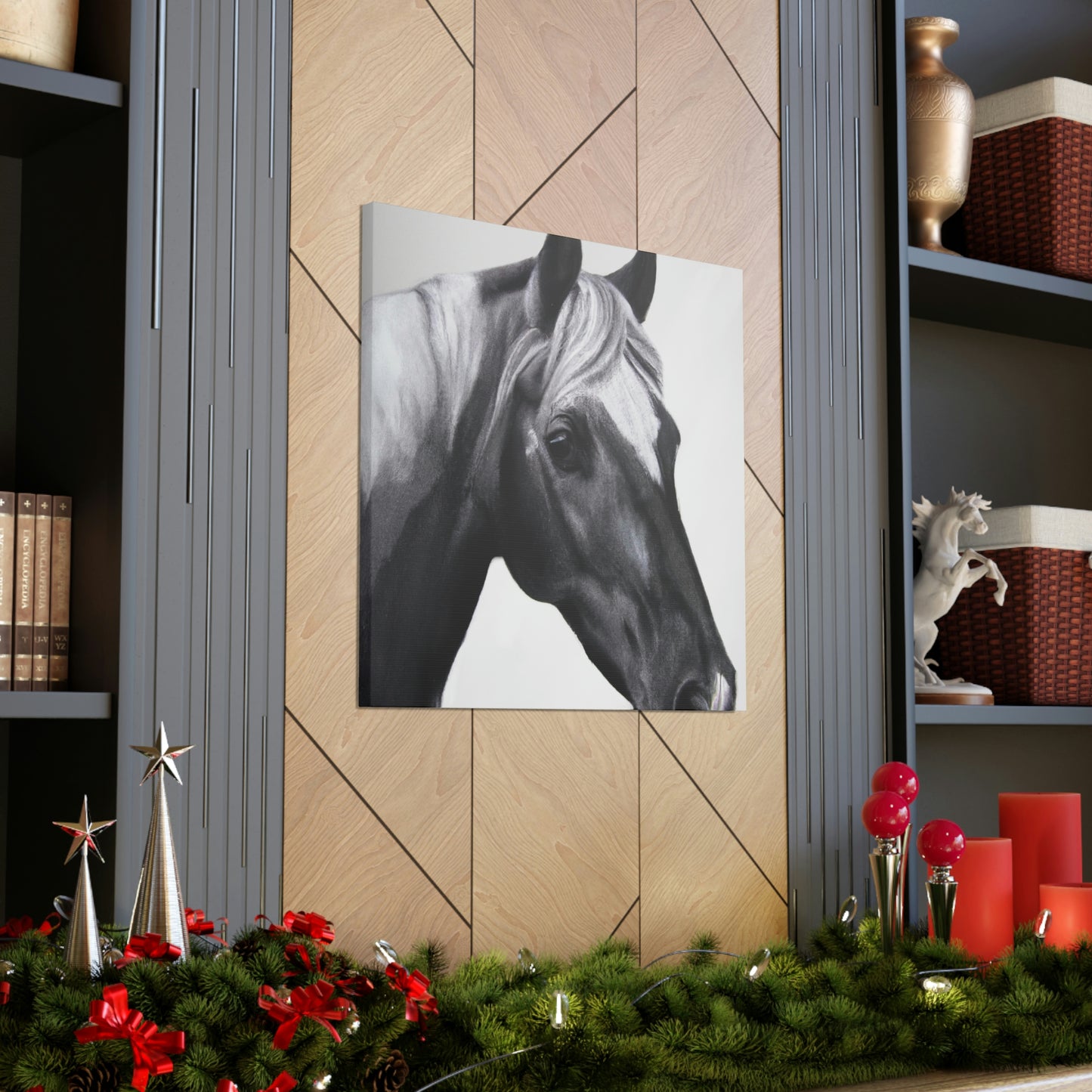 Shadow Steed. - Canvas