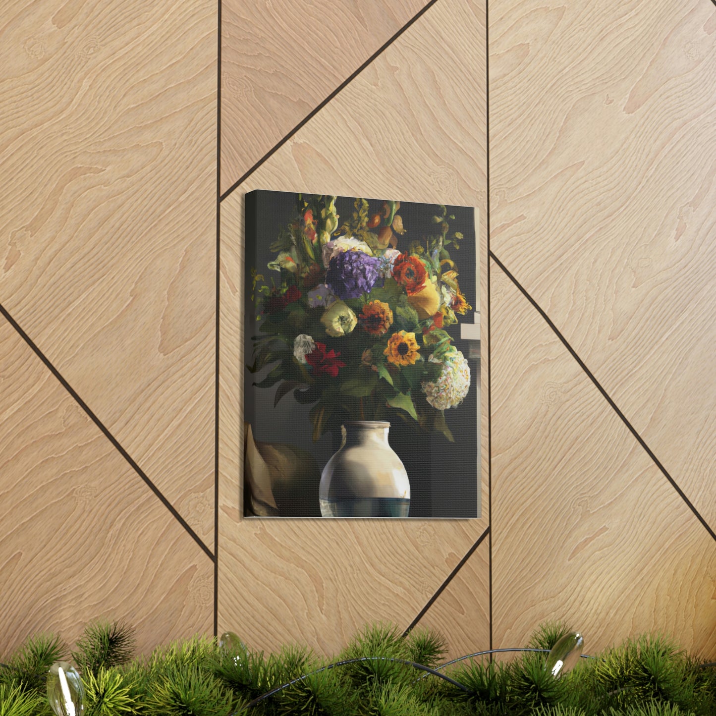 Floral Splendor Dream. - Canvas