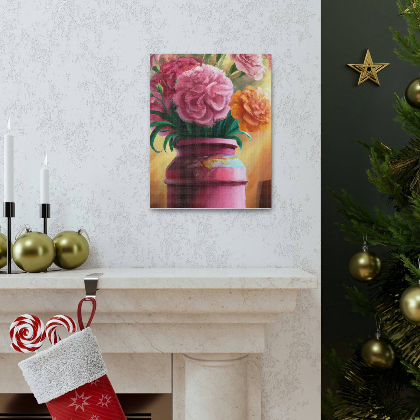 Vase Blossom Bliss - Canvas