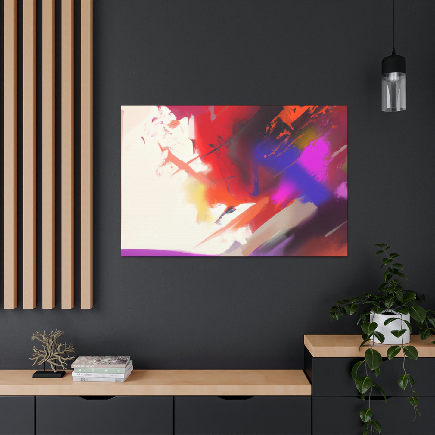 Cosmic Blush - Canvas