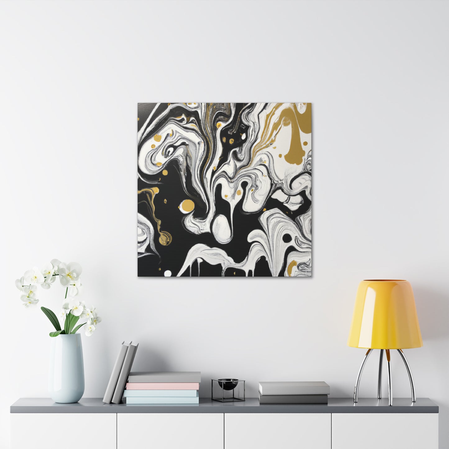 "Molten Melange" - Canvas