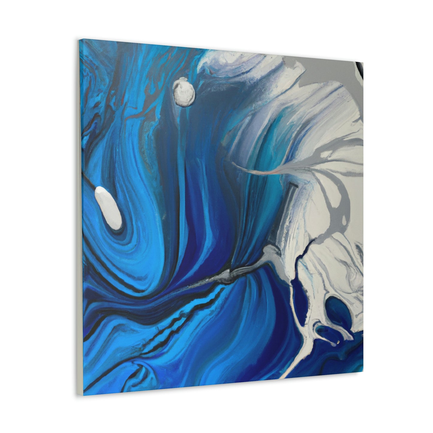 Sea Swirl. - Canvas