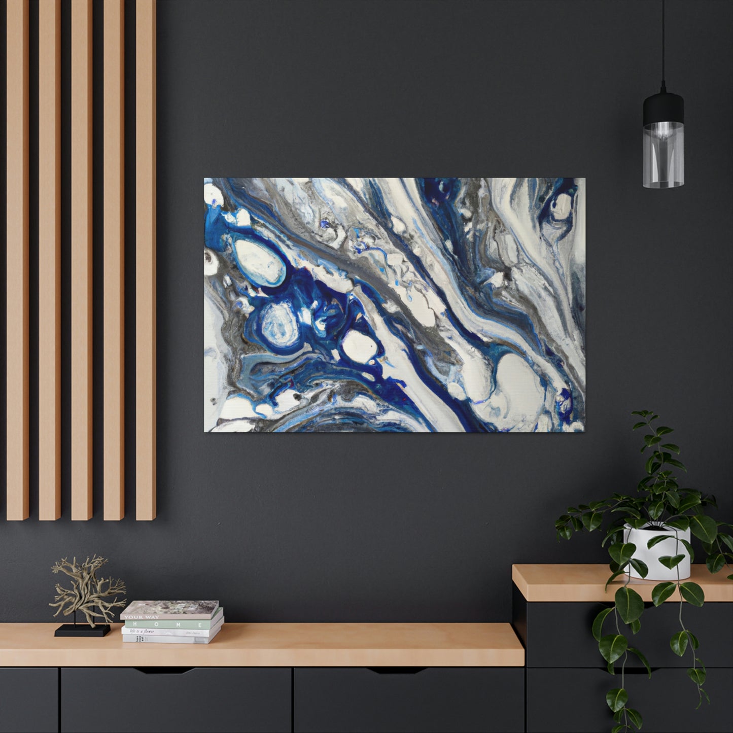 Splash Azure - Canvas