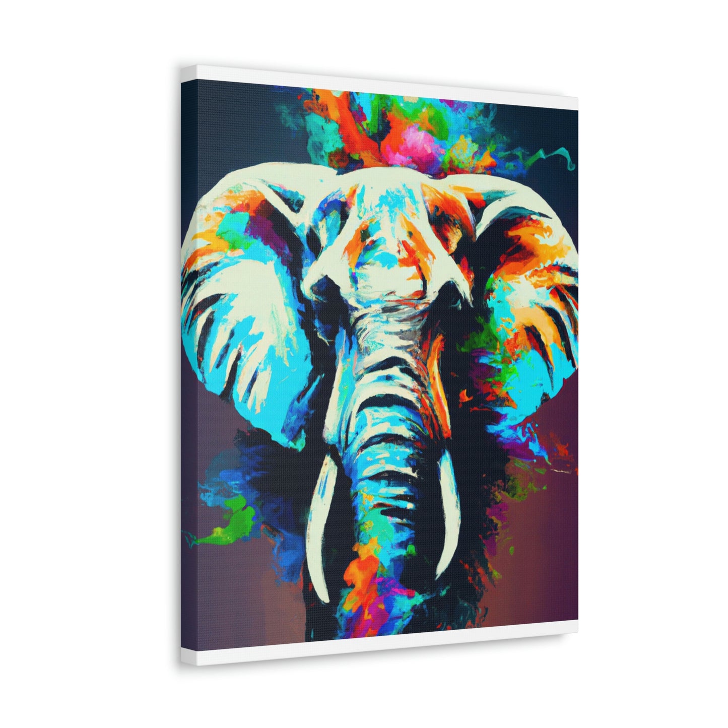 Rainbow Trunk. - Canvas