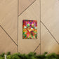 Illuminated Bloom. - Canvas