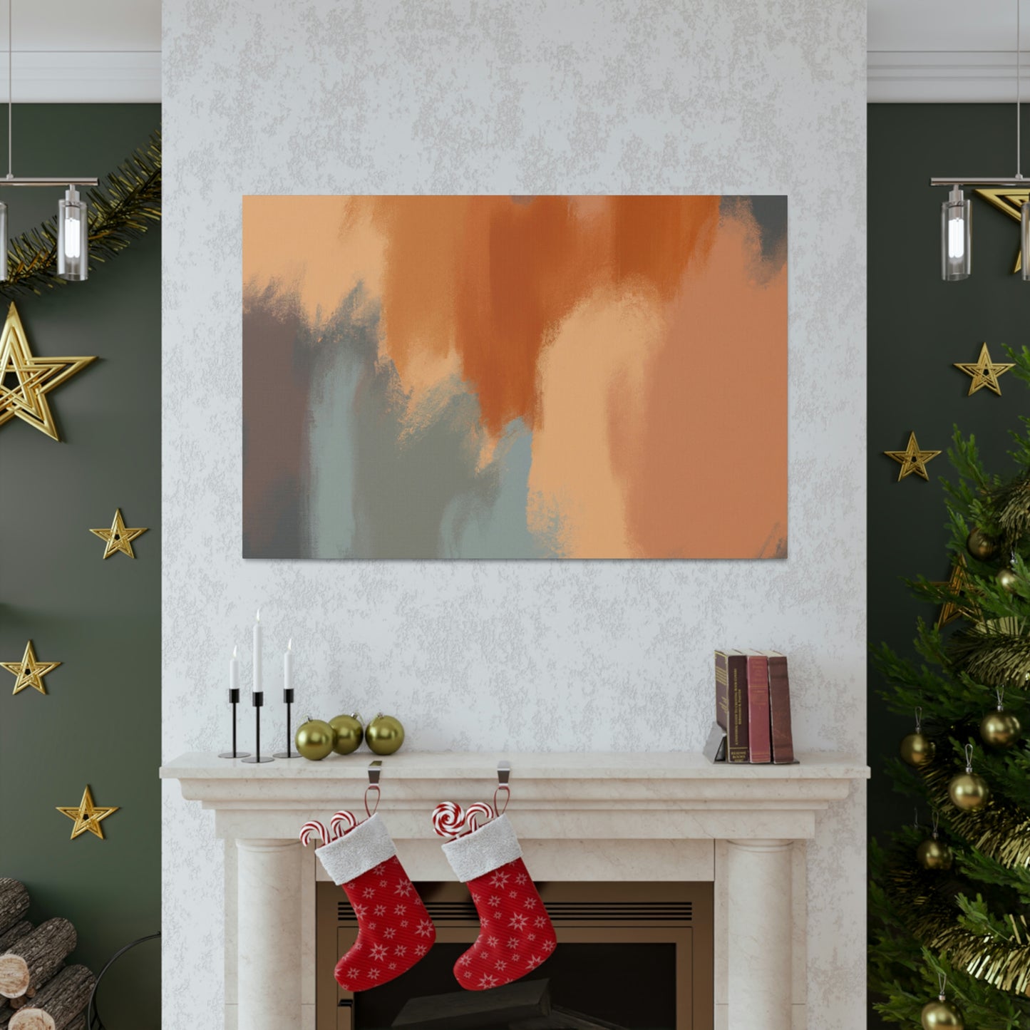 Vibrant Oasis. - Canvas
