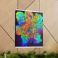 "Vivid Bloom" - Canvas