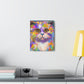 "Cat Rainbow". - Canvas