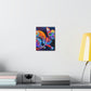 Feline Blooms. - Canvas