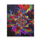 "Trippy Blooms" - Canvas