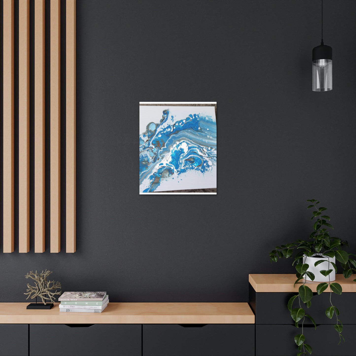 Cosmic Blaze - Canvas