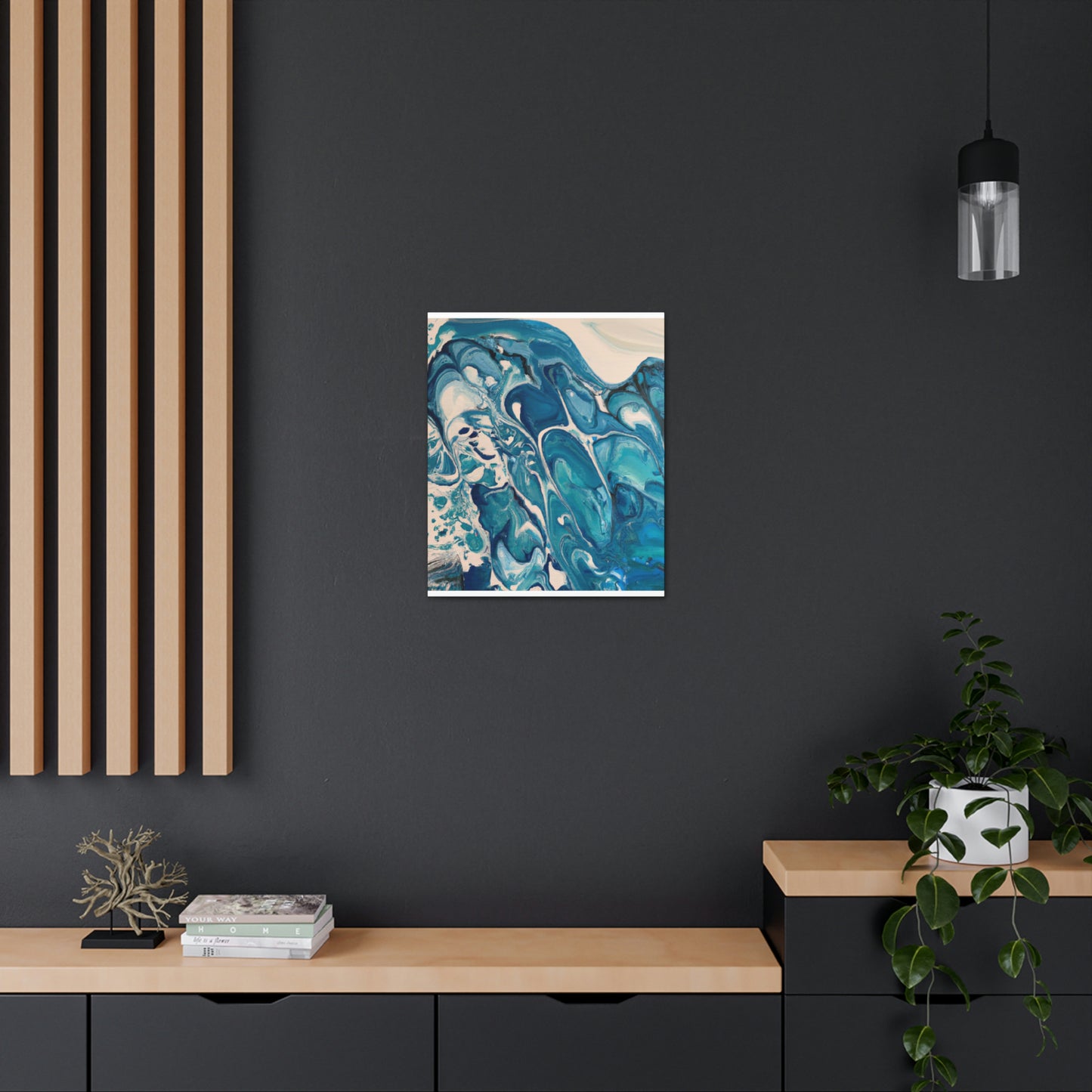 Celestial Flow - Canvas