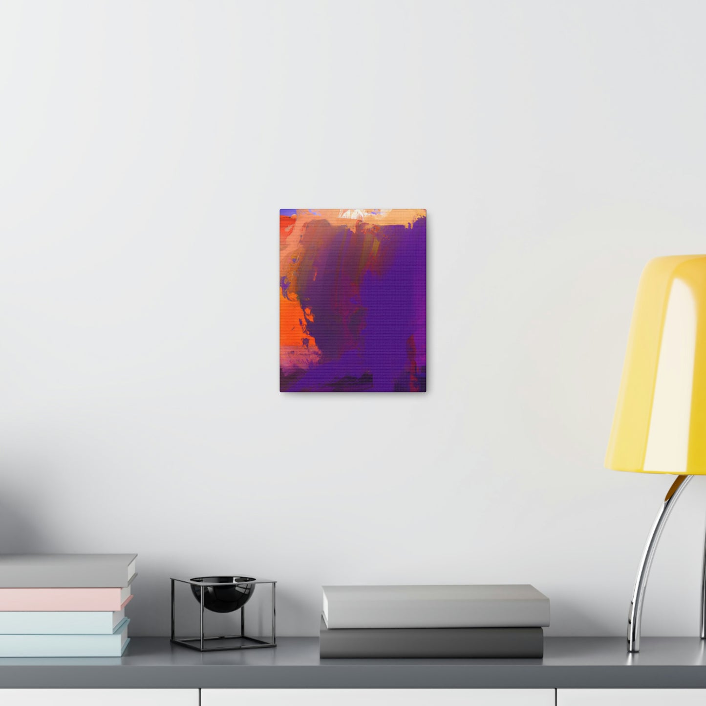 "Brushed Hues" - Canvas