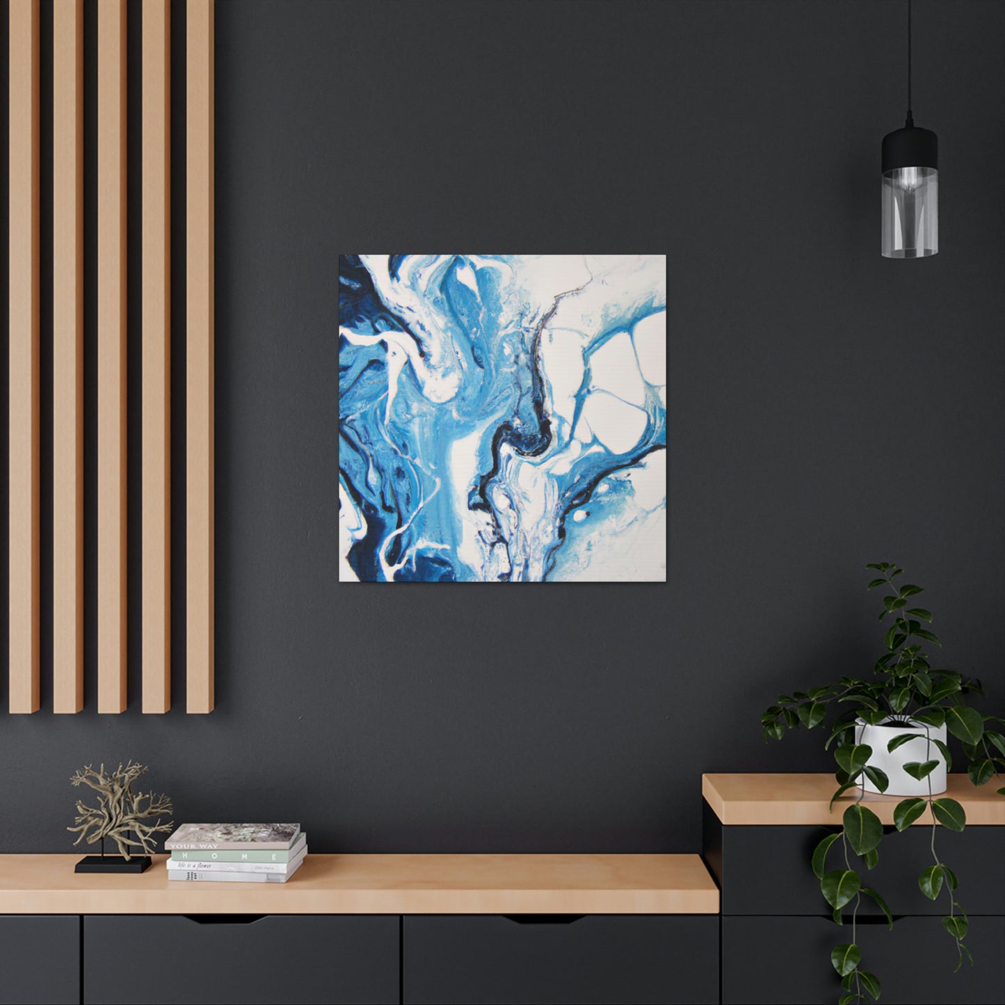 Celestial Flow - Canvas