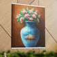 Floral Embellishment. - Canvas