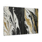Gilded Liquid Chaos. - Canvas