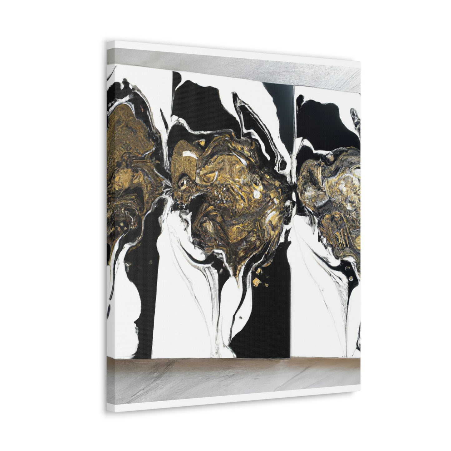 Cosmic Glitter Flow. - Canvas