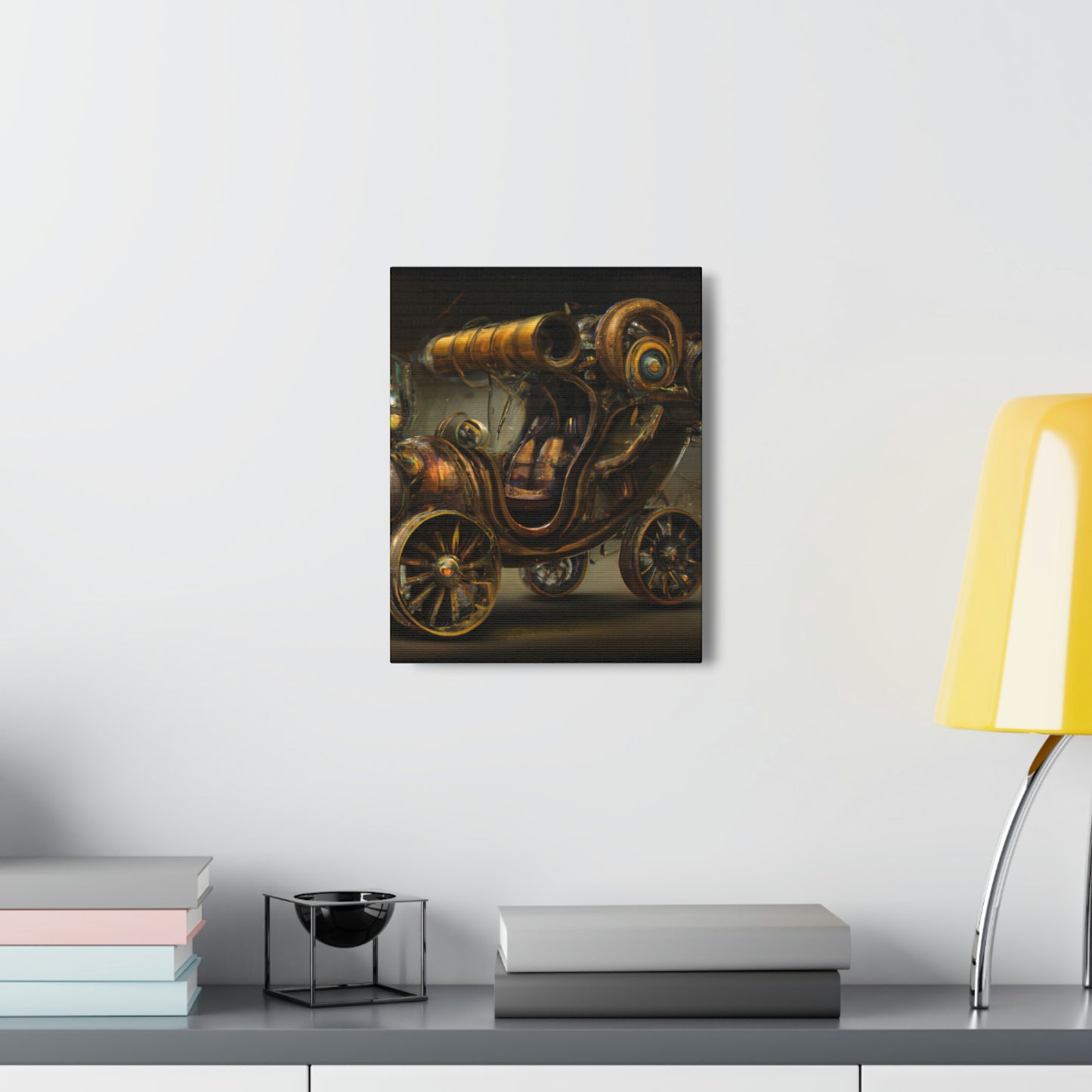 Steampunk Motorcar - Canvas
