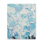 "Aqua Lace" - Canvas