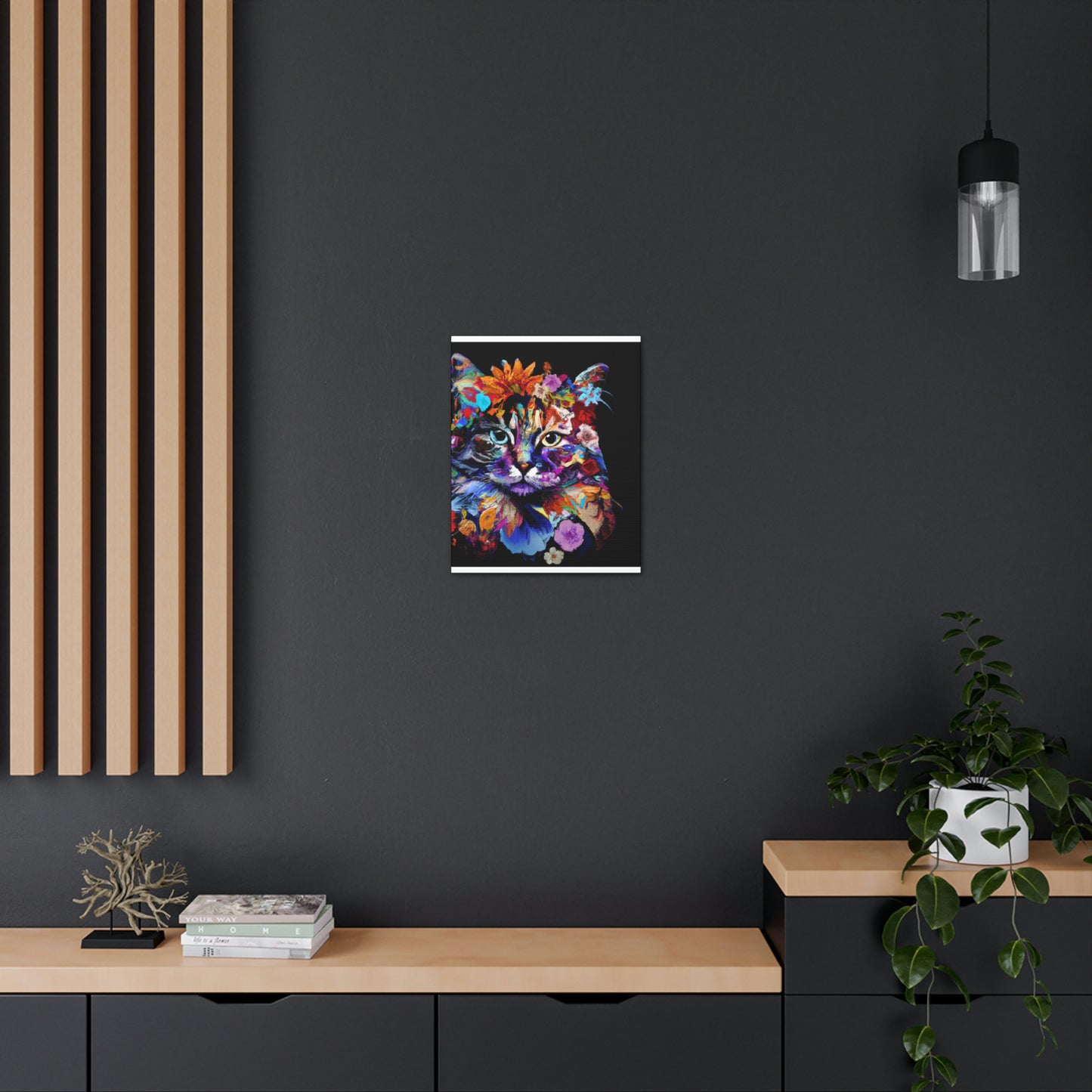 Floracat - Canvas