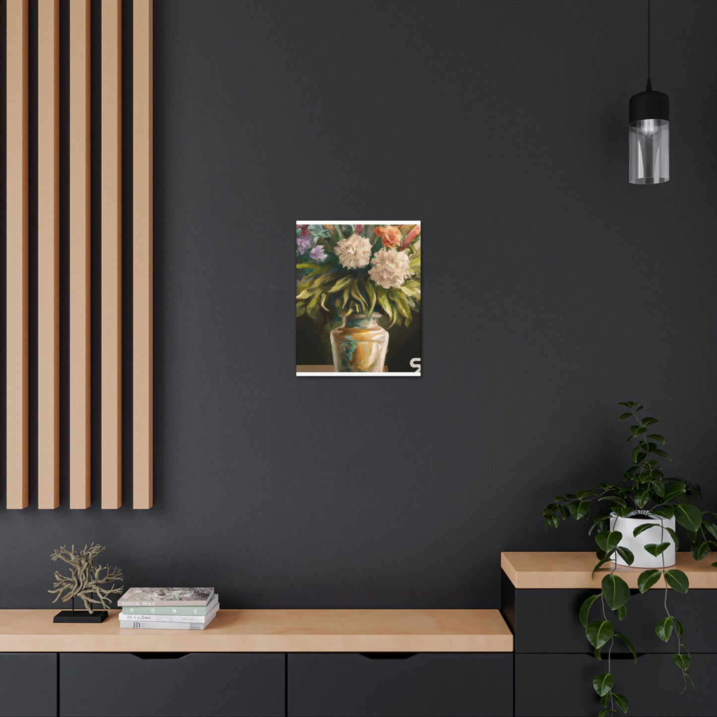 Elegant Flower Beauty. - Canvas