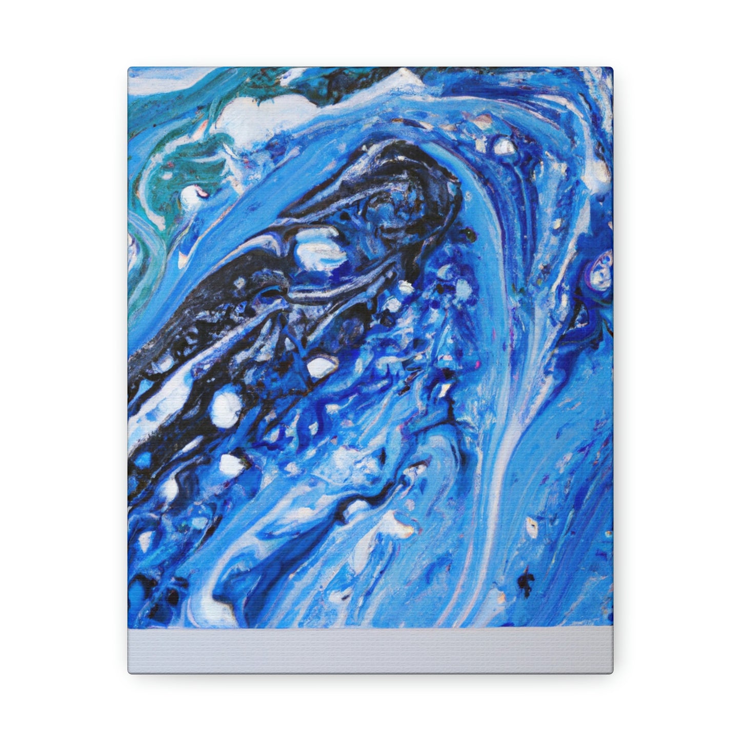 "Aqua Bliss" - Canvas