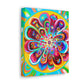 "Psychedelic Bloom" - Canvas