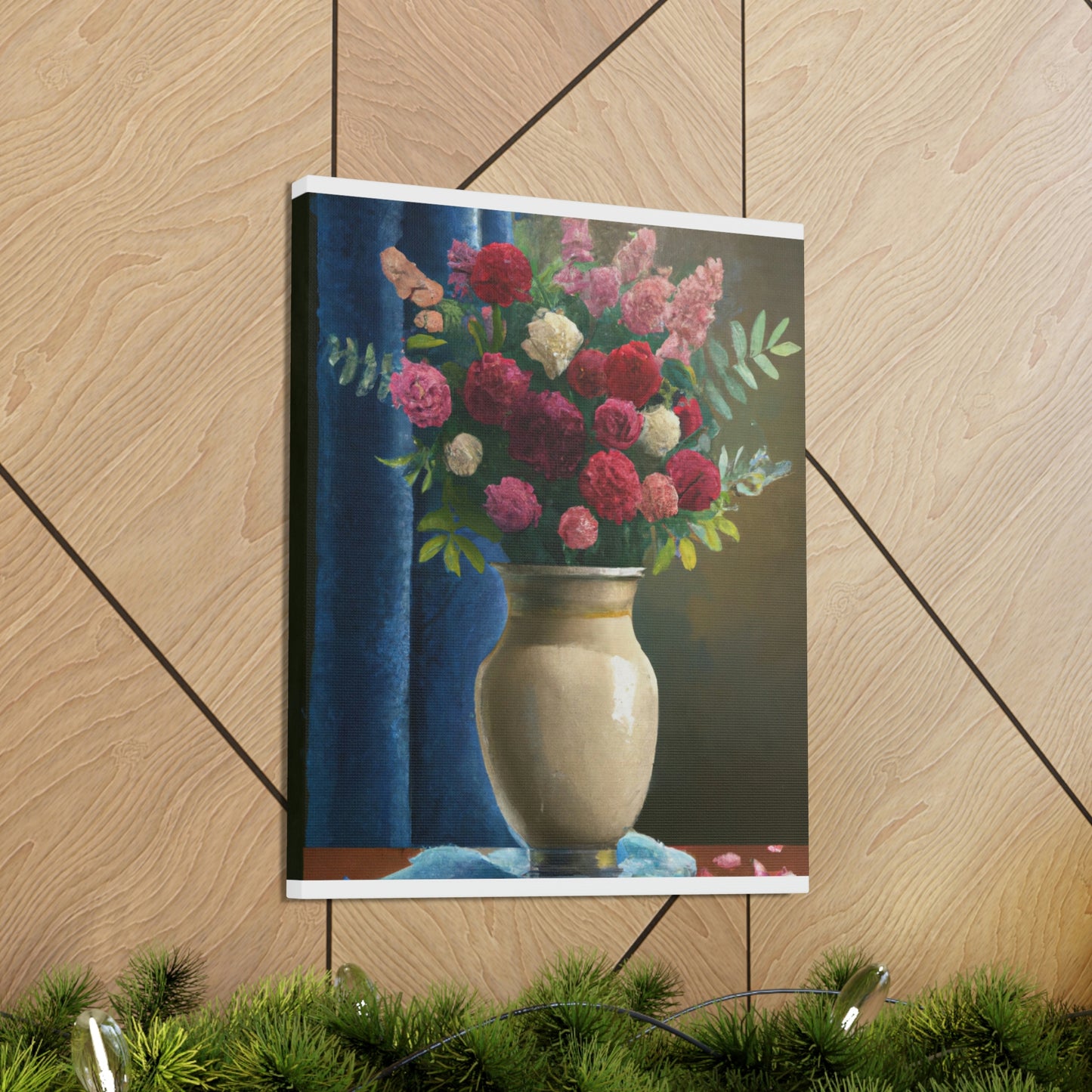 Floral Fantasia. - Canvas