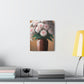 Floral Plushness. - Canvas