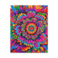 Vivid Floral Burst - Canvas