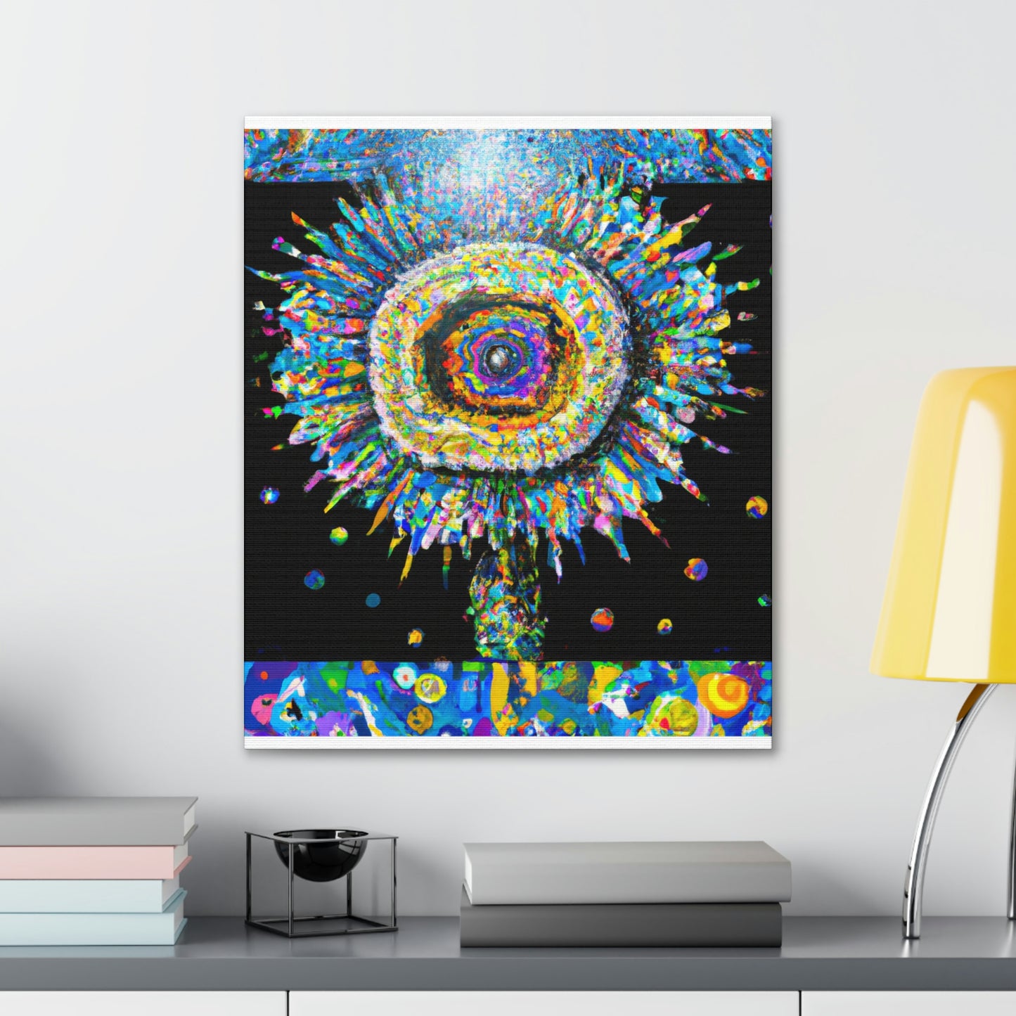 Tri-Bloom Blast - Canvas