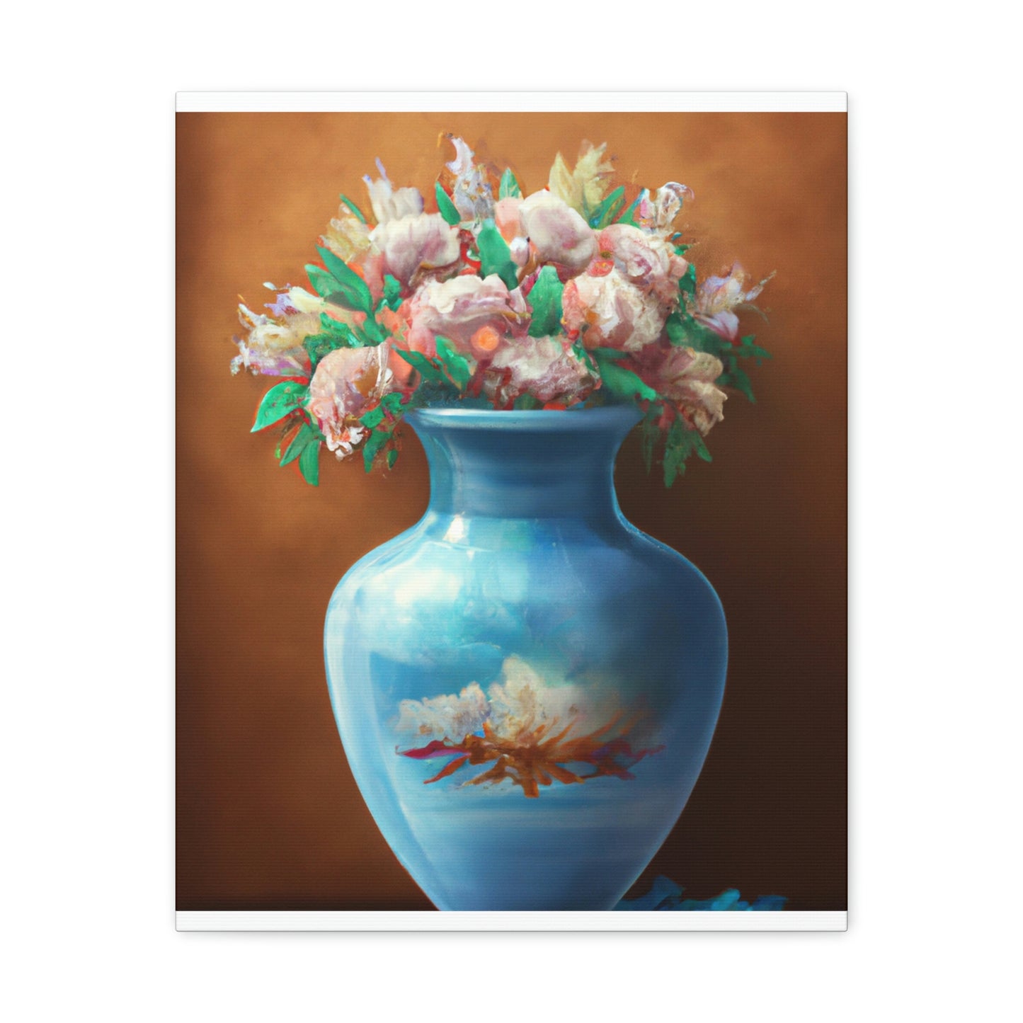 Floral Embellishment. - Canvas