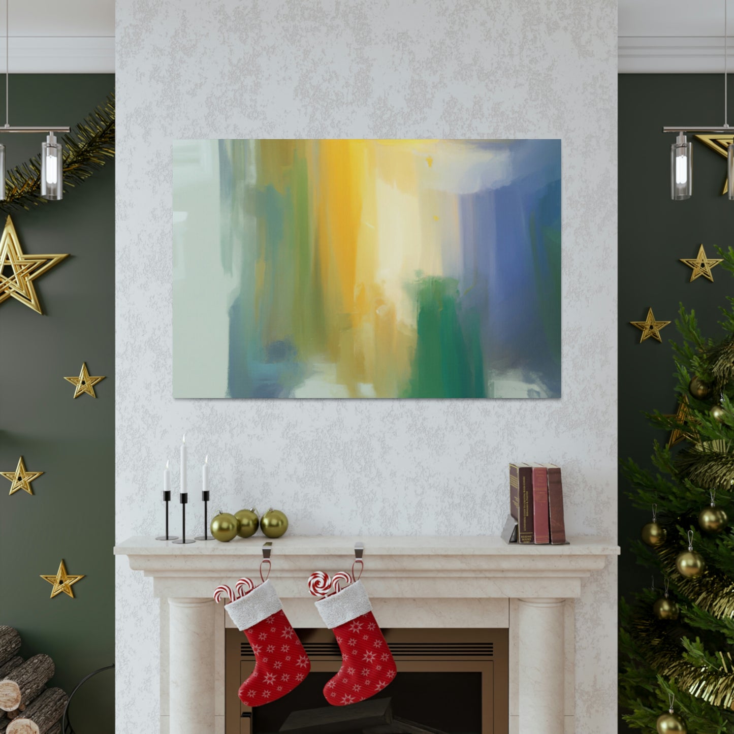 Celestial Blaze - Canvas