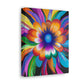 Psychedelic Bloom. - Canvas