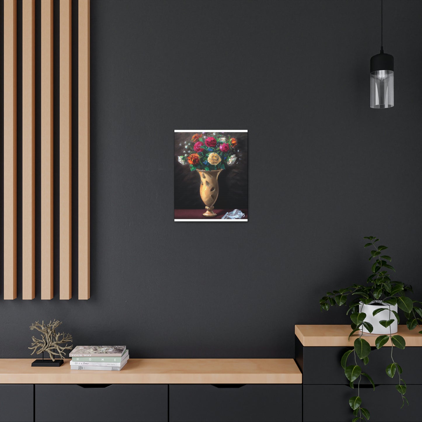 Dreamy Floral Dance - Canvas