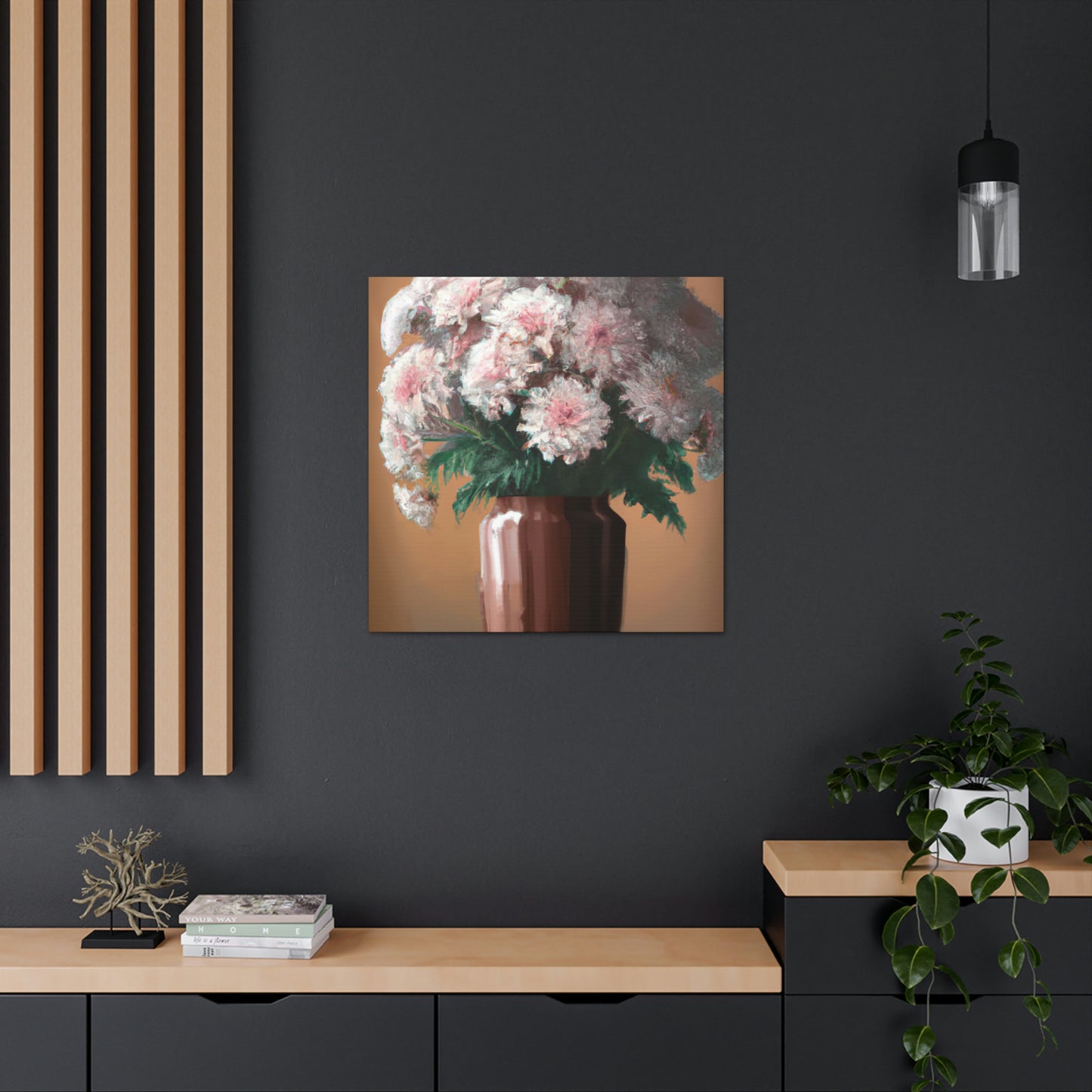 Floral Plushness. - Canvas
