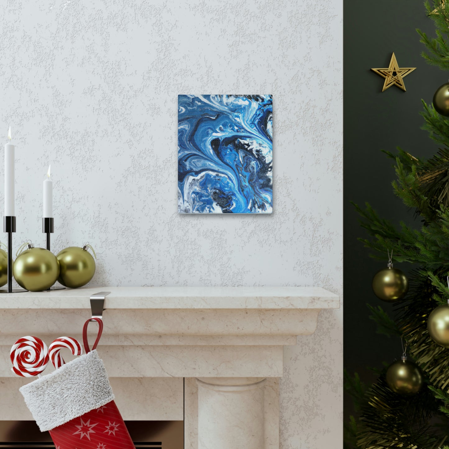 Aquatic Bliss. - Canvas