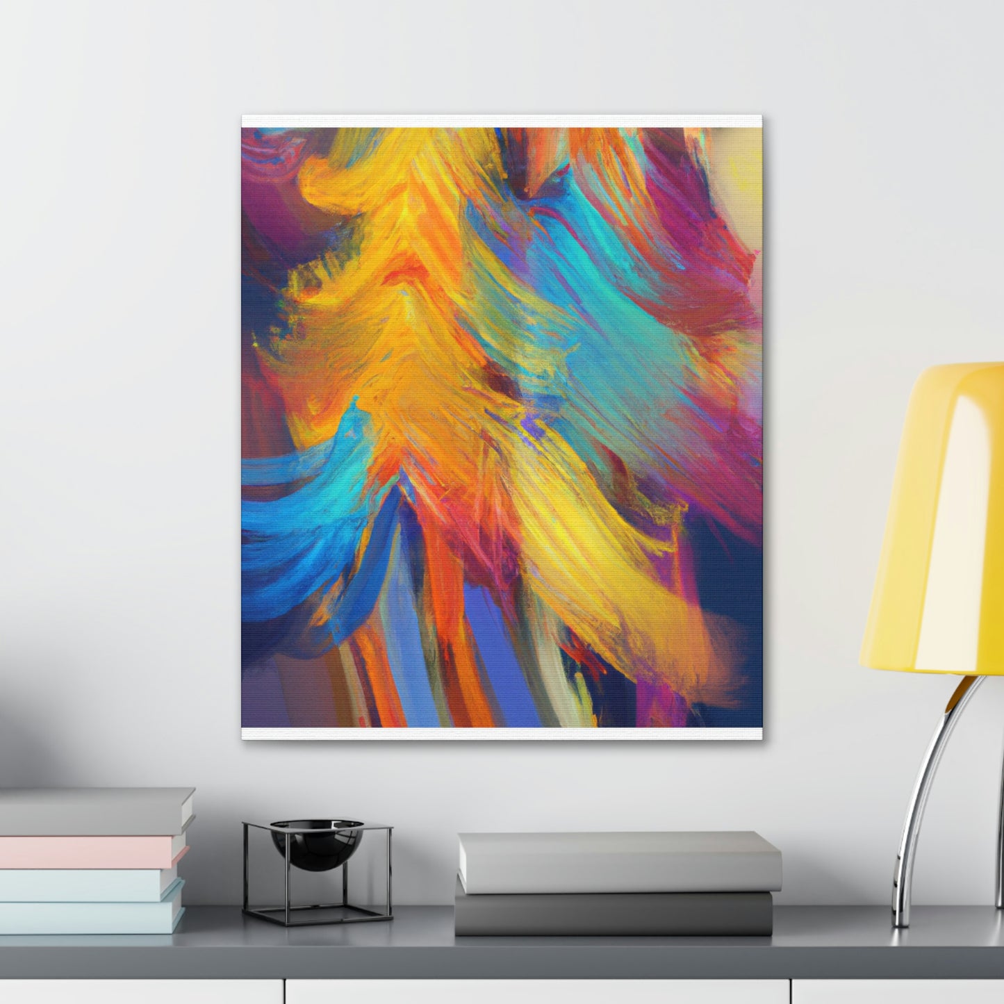 Colorful Brush Cords. - Canvas