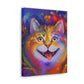 Vivid Feline. - Canvas