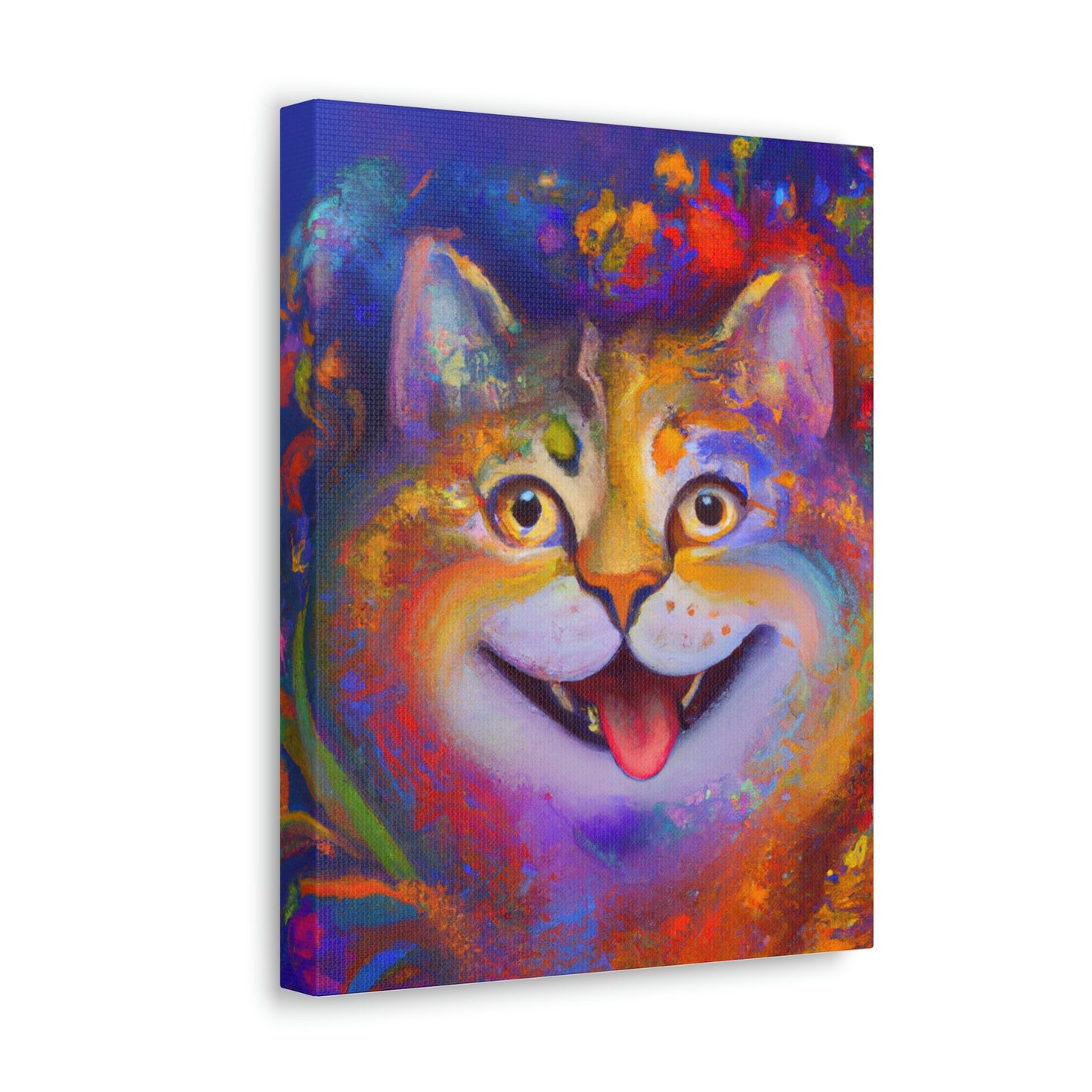 Vivid Feline. - Canvas