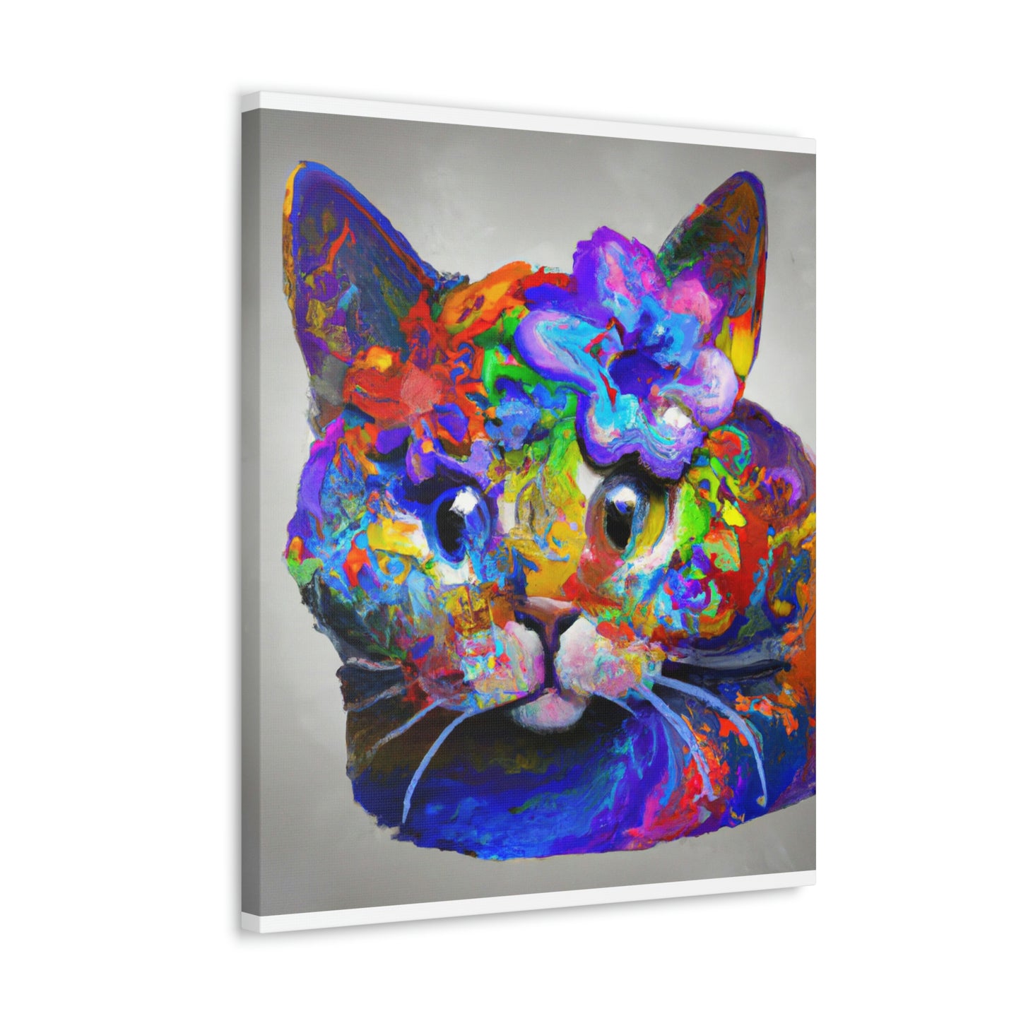 Dreamy Feline - Canvas