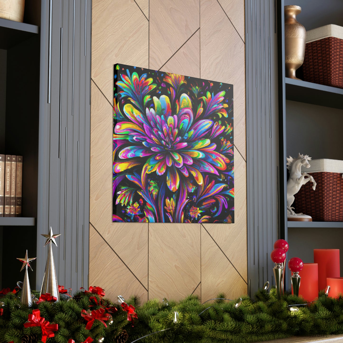 Colorful Bloom - Canvas
