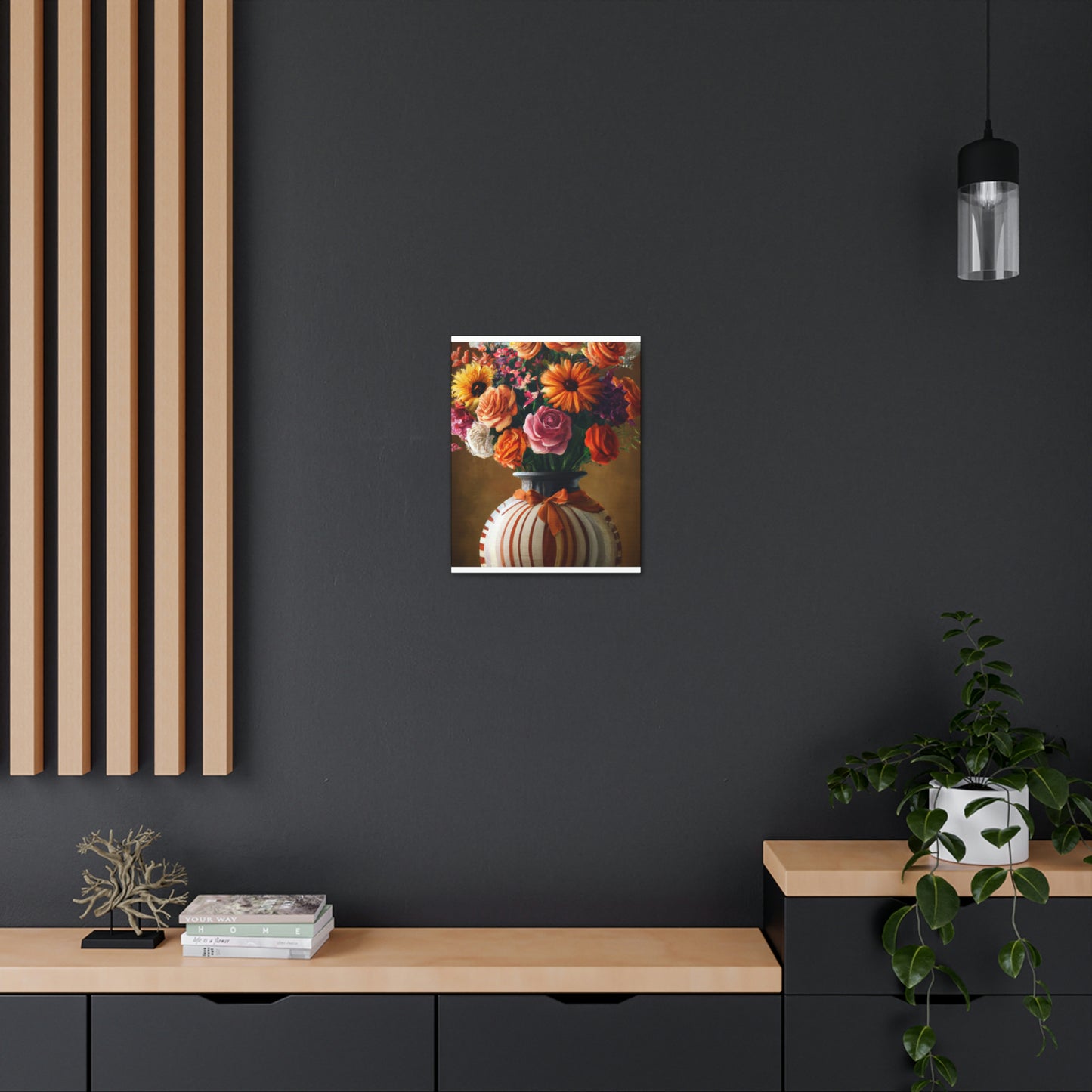 Fluid Floral Beauty - Canvas