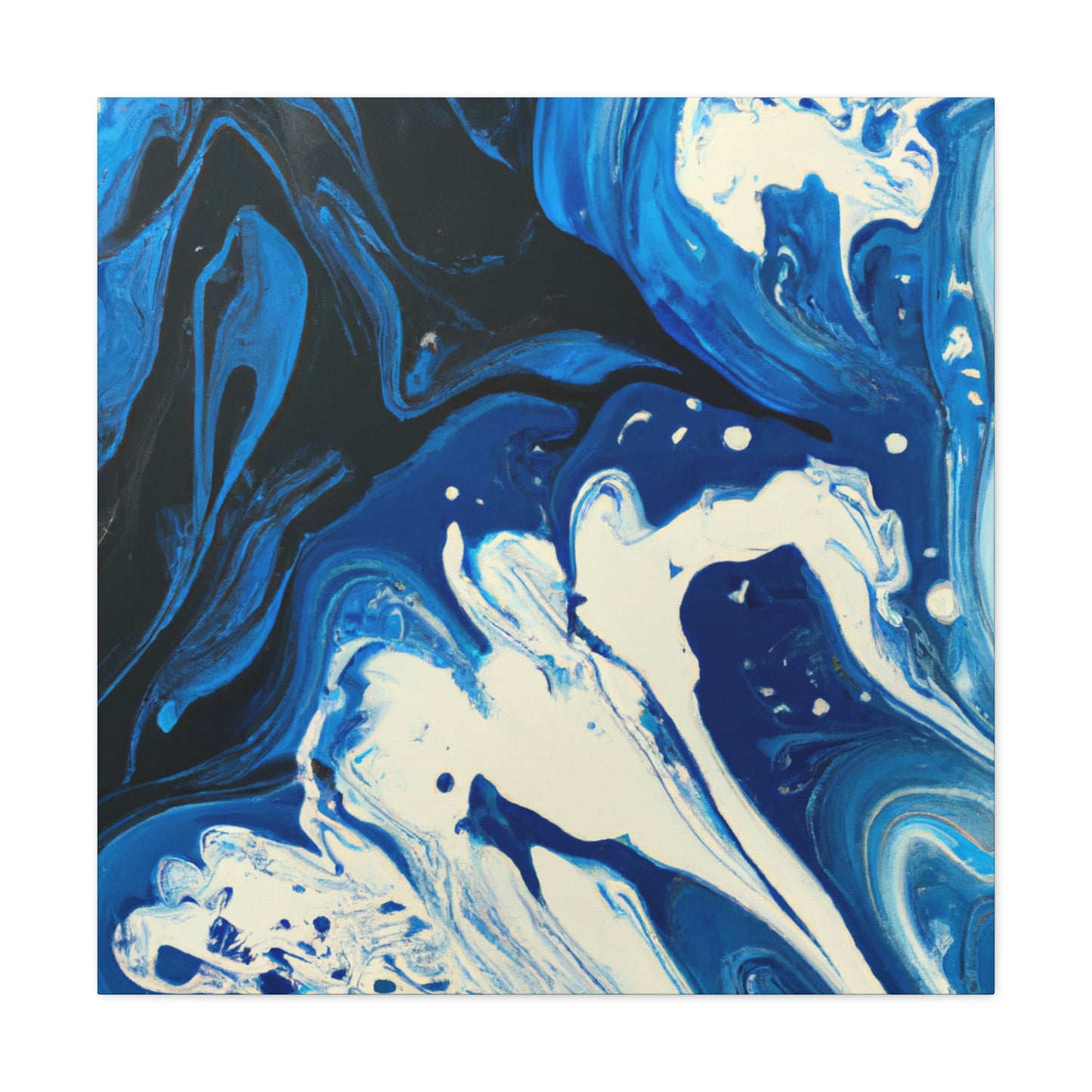 Blue Flux - Canvas