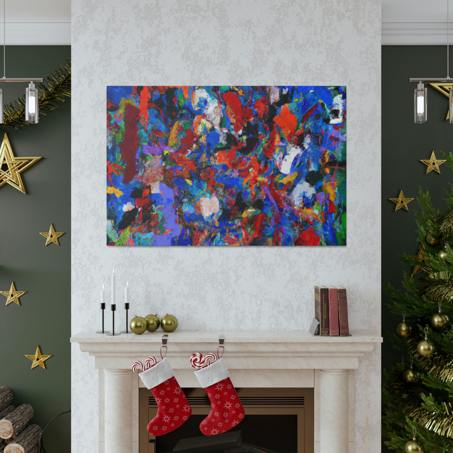Celestial Blaze. - Canvas