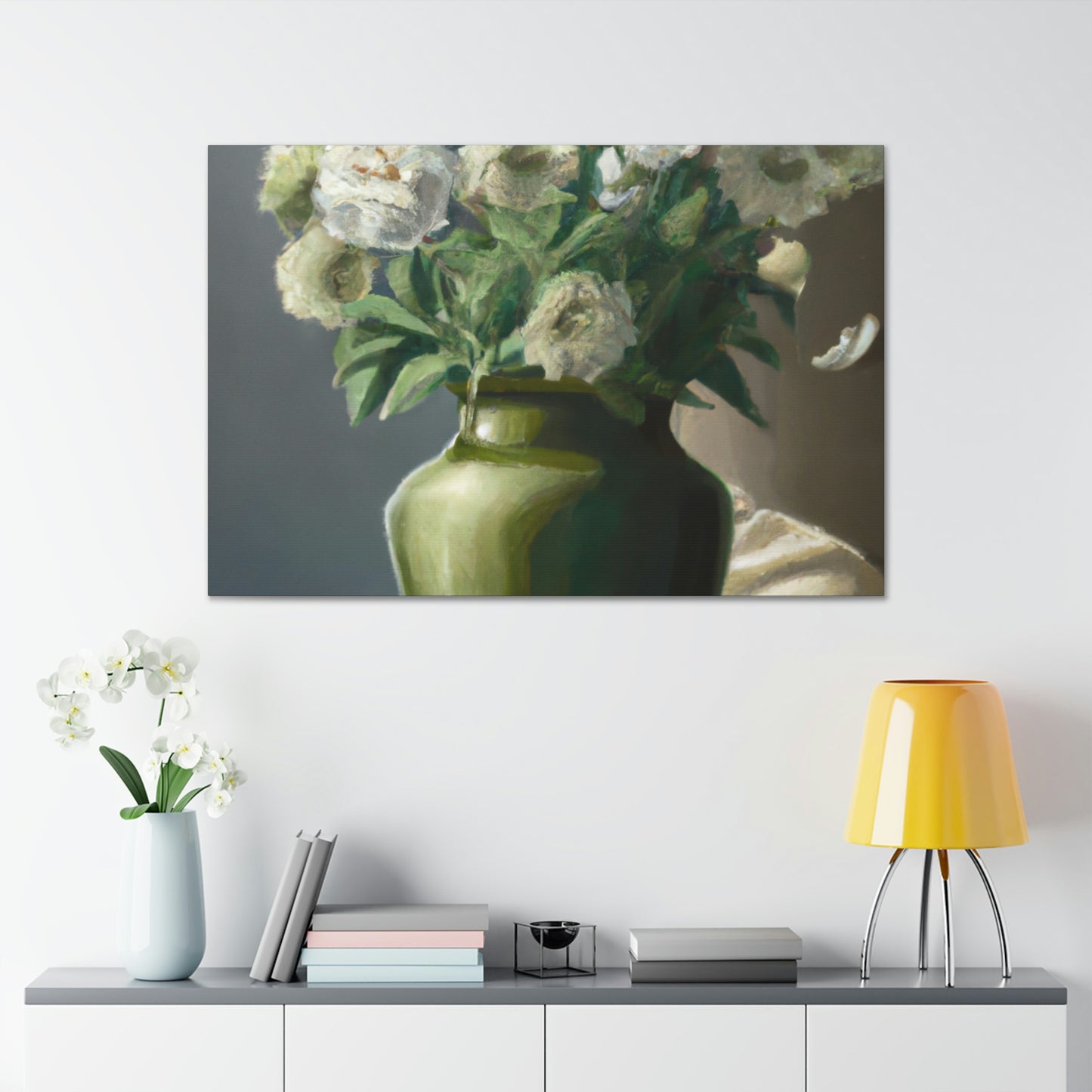 Ethereal Floral Beauty. - Canvas