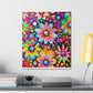 Vibrant Bloom. - Canvas