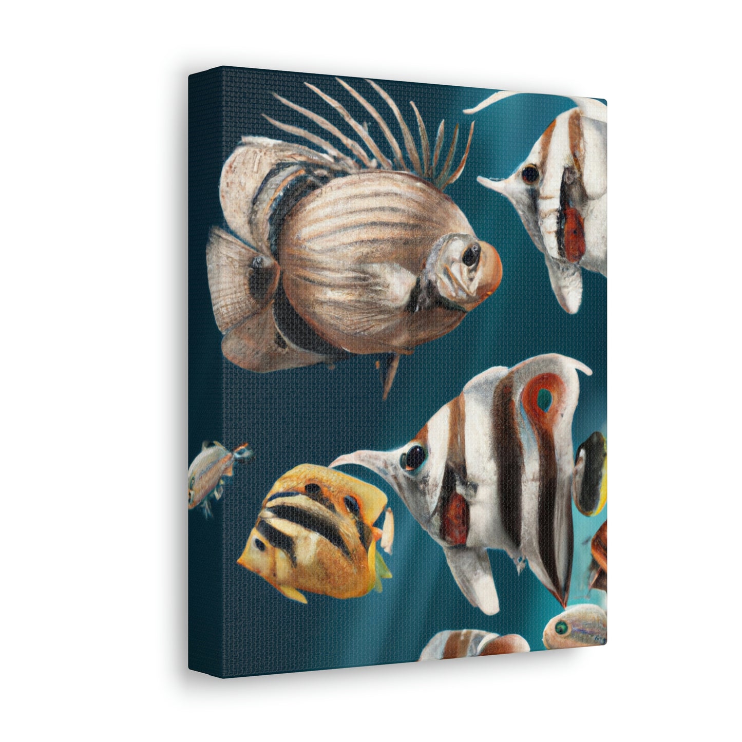 Oceanic Sea Life - Canvas